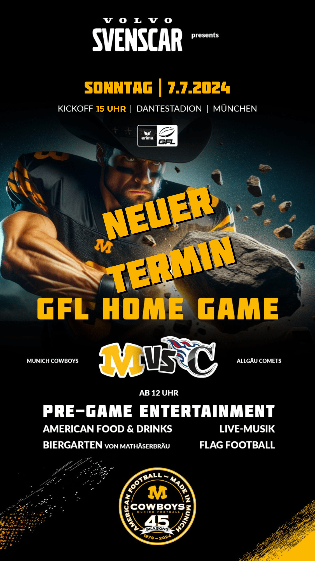 Munich Cowboys - Allgäu Comets 2024