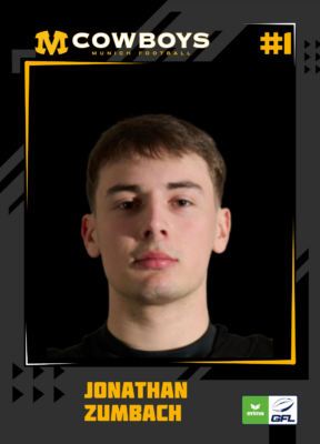 Jonathan Zumbach - Munich Cowboys 2025