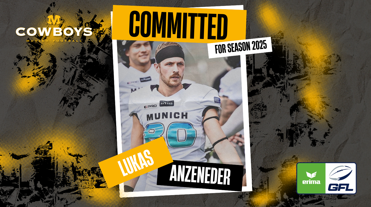 Lukas Anzenender - Munich Cowboys 2025