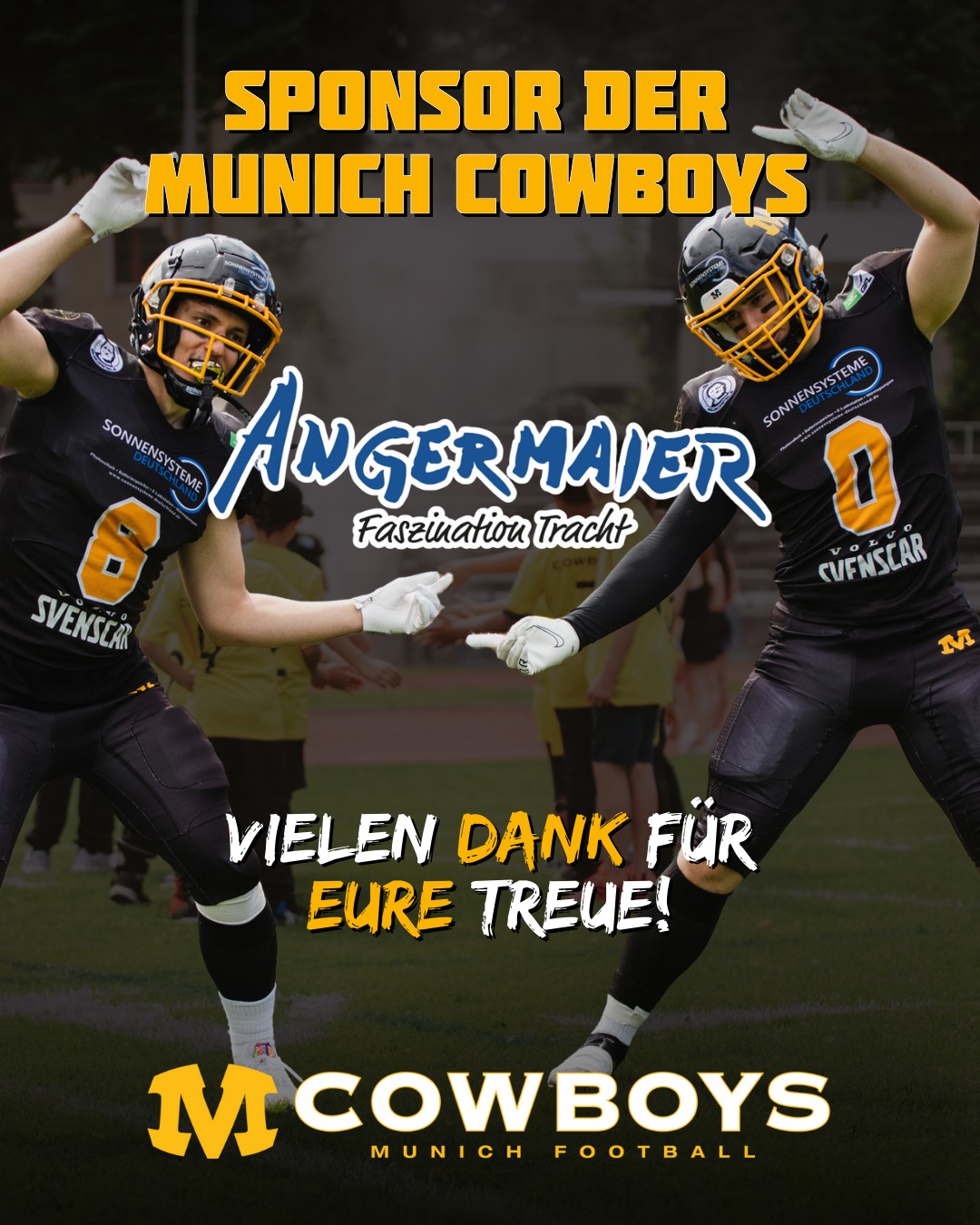 Angermaier - Partner der Munich Cowboys