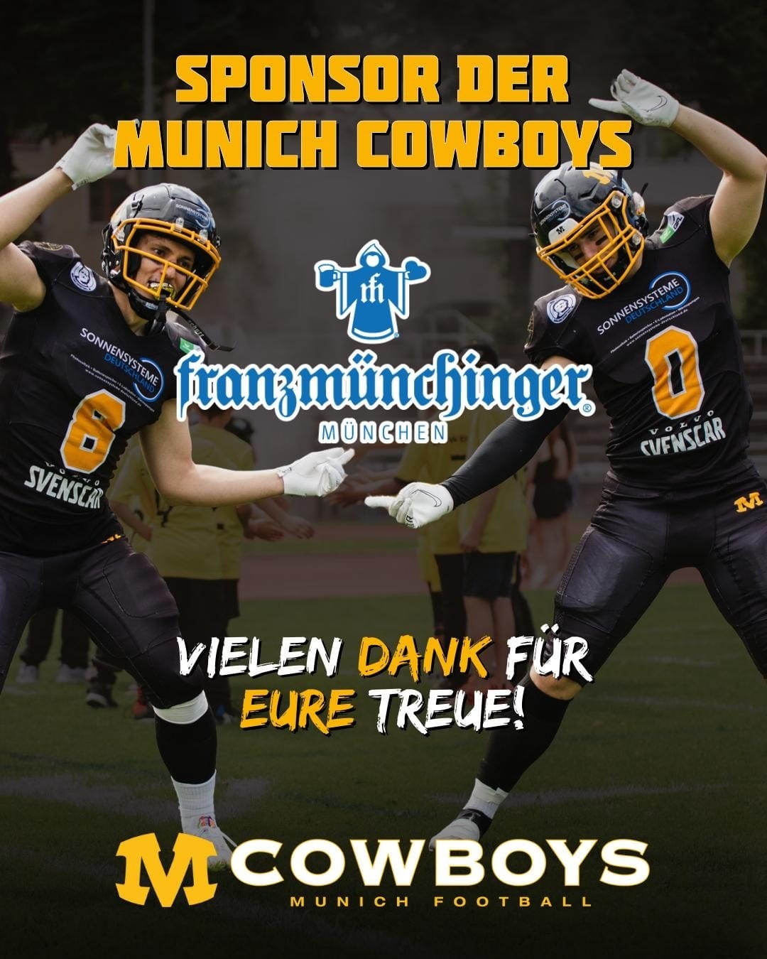 franzmünchinger - Partner der Munich Cowboys