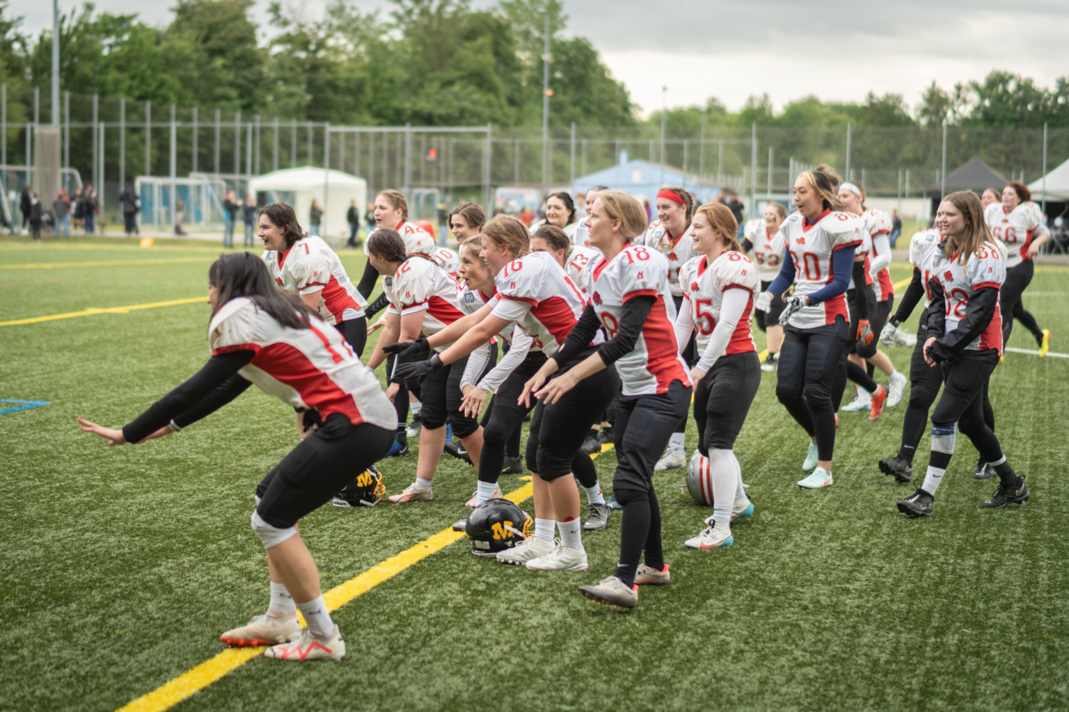 Stark im Regen: SG Cowboys/Razorbacks mit klarem Auswärtssieg in Dachau