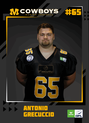 Antonio Grecuccio - Munich Cowboys 2025