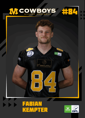 Fabian Kempter - Munich Cowboys 2025