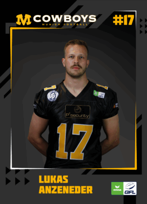 Lukas Anzeneder - Munich Cowboys 2025