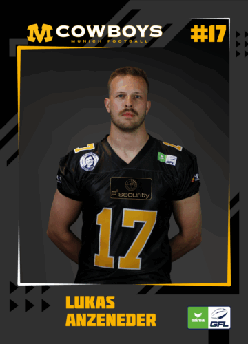 Lukas Anzeneder - Munich Cowboys 2025