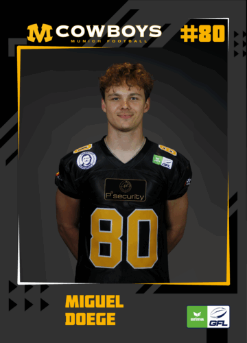 Miguel Doege - Munich Cowboys 2025