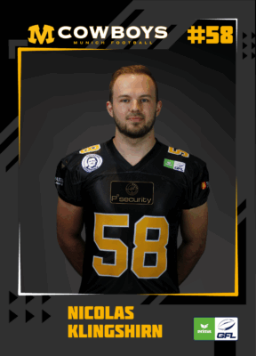 Nicolas Klingshirn - Munich Cowboys 2025