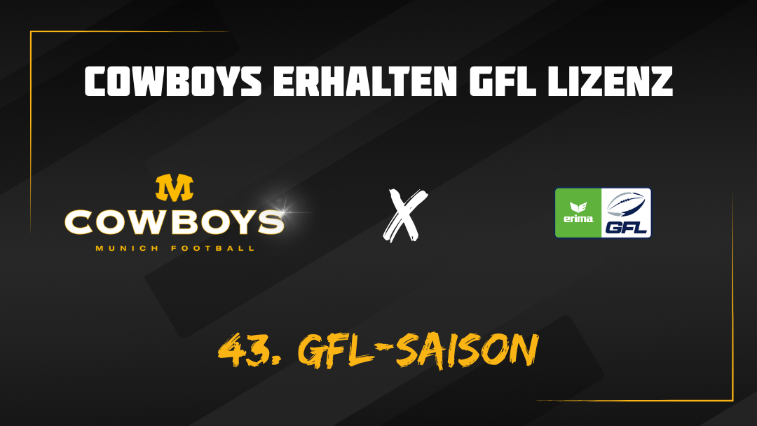 MUNICH COWBOYS - 43. GFL SAISON